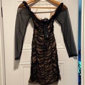 NWT Fashionova Maura Mesh dress